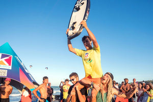 Mathis Ghio takes 1st place at the GWA Wingfoil World Cup in Brazil